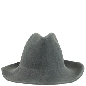Nwt Reinhard Plank Gray Unisex Felt Fedora Hat